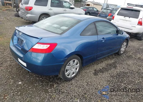 2007 Honda Civic Lx из США, поврежденный, VIN 2HGFG12627H542950
